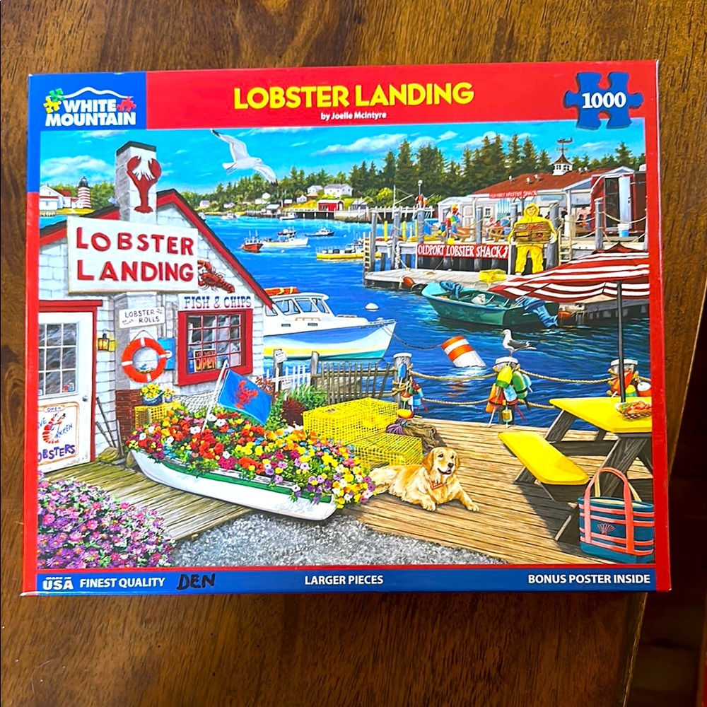 White Mountain Lobster Landing Puzzle